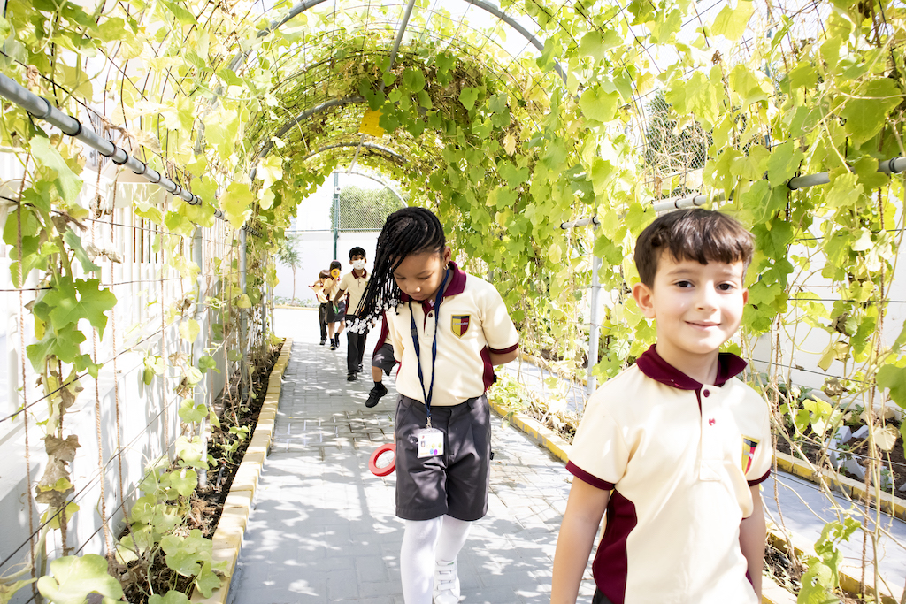 Kids outdoors